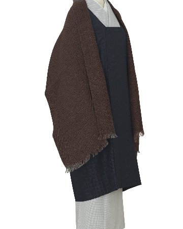 ＜10/17 21:00～発売＞Kameli apartment（カメリ アパートメント）「ブラウン」手織り大判ストール（ショール）アルパカ×リネン＜即日発送可＞の画像