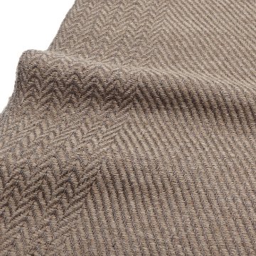 ＜10/17 21:00～発売＞Kameli apartment（カメリ アパートメント）「ライトブラウン」手織り大判ストール（ショール）アルパカ×リネン＜即日発送可＞の画像