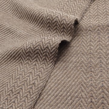 ＜10/17 21:00～発売＞Kameli apartment（カメリ アパートメント）「ライトブラウン」手織り大判ストール（ショール）アルパカ×リネン＜即日発送可＞の画像