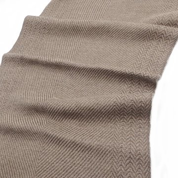 ＜10/17 21:00～発売＞Kameli apartment（カメリ アパートメント）「ライトブラウン」手織り大判ストール（ショール）アルパカ×リネン＜即日発送可＞の画像