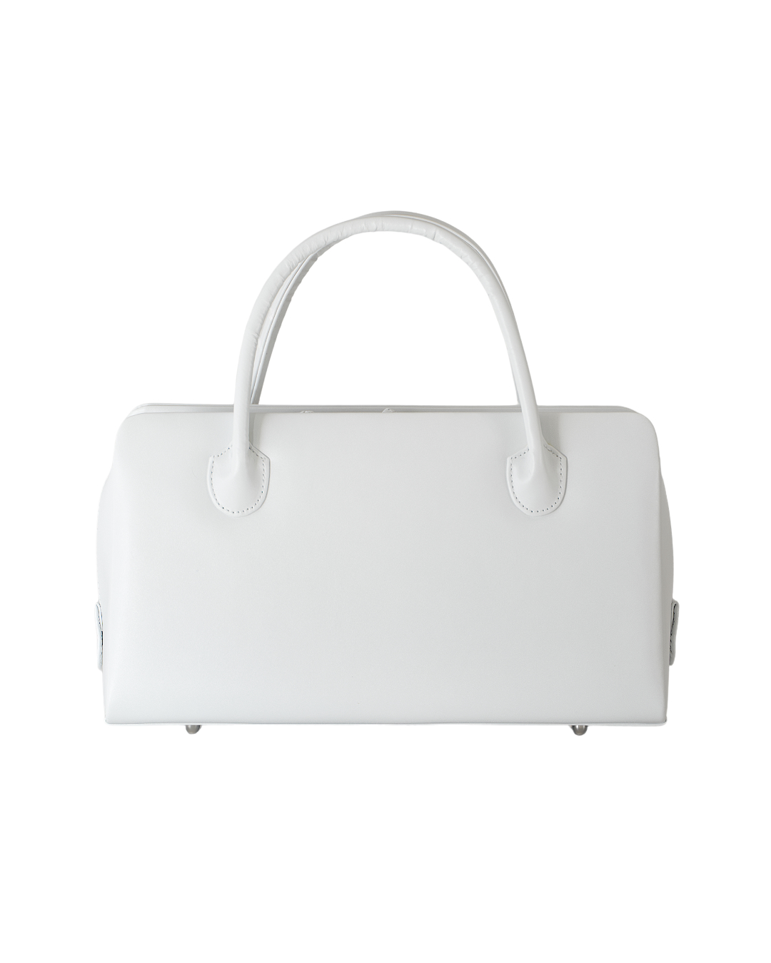 ＜10/7 21:00～発売＞衿秀 利休バッグ 「シャトーブリアン（デュプイ社）の総本革（七寸五分）」千成堂別注 白＜即日発送可＞の画像