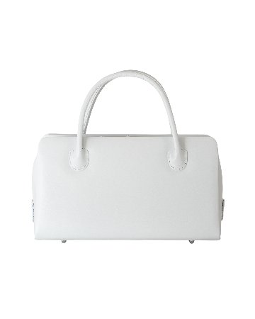 ＜10/7 21:00～発売＞衿秀 利休バッグ 「シャトーブリアン（デュプイ社）の総本革（七寸五分）」千成堂別注 白＜即日発送可＞の画像