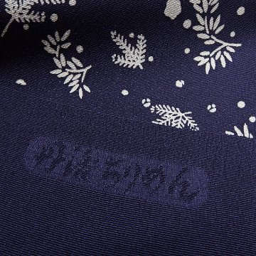 和小物さくら 帯揚げ 紺桔梗 ＜即日発送可＞の画像