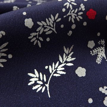 和小物さくら 帯揚げ 紺桔梗 ＜即日発送可＞の画像