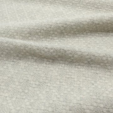 ＜10/28 21:00～発売＞ニシカワアツコ（織布gecko）「手織りのカシミヤストール（ショール）」 緑みのライトグレーの画像