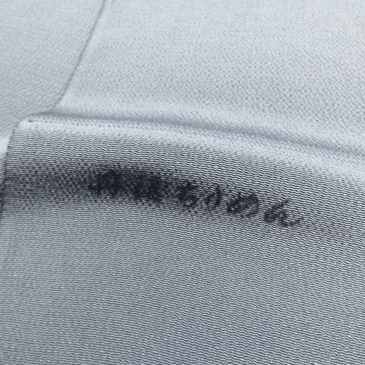 和小物さくら 無地帯揚げ 丹後ちりめん 錫色（20）＜即日発送可＞の画像