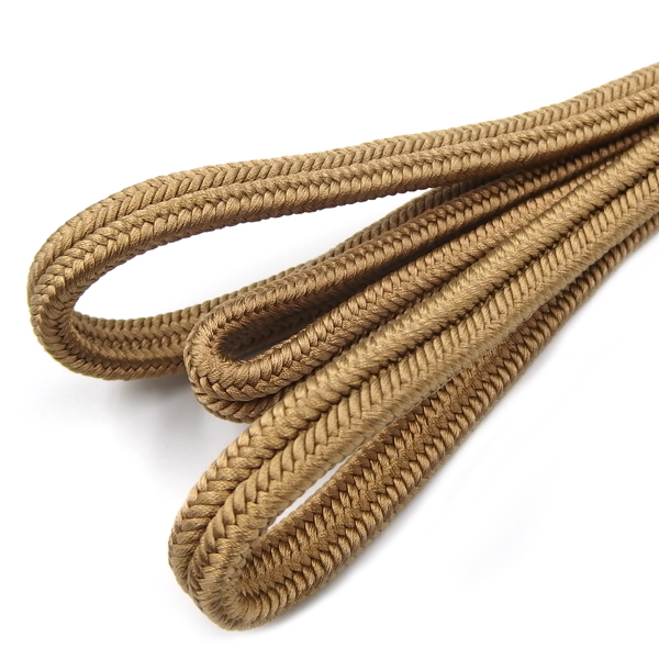 和小物さくら ゆるぎ帯締め 黄唐茶 切房 ＜即日発送可＞の画像