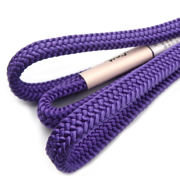 和小物さくら SACRA 帯締め 振袖向 紫 パープル 金糸 未使用 さんび 