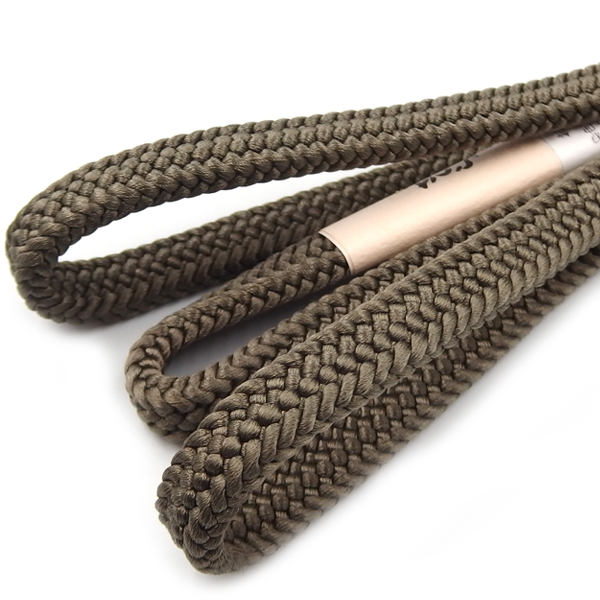 和小物さくら 平唐組 帯締め 樺茶色（20）切房 ＜即日発送可＞の画像