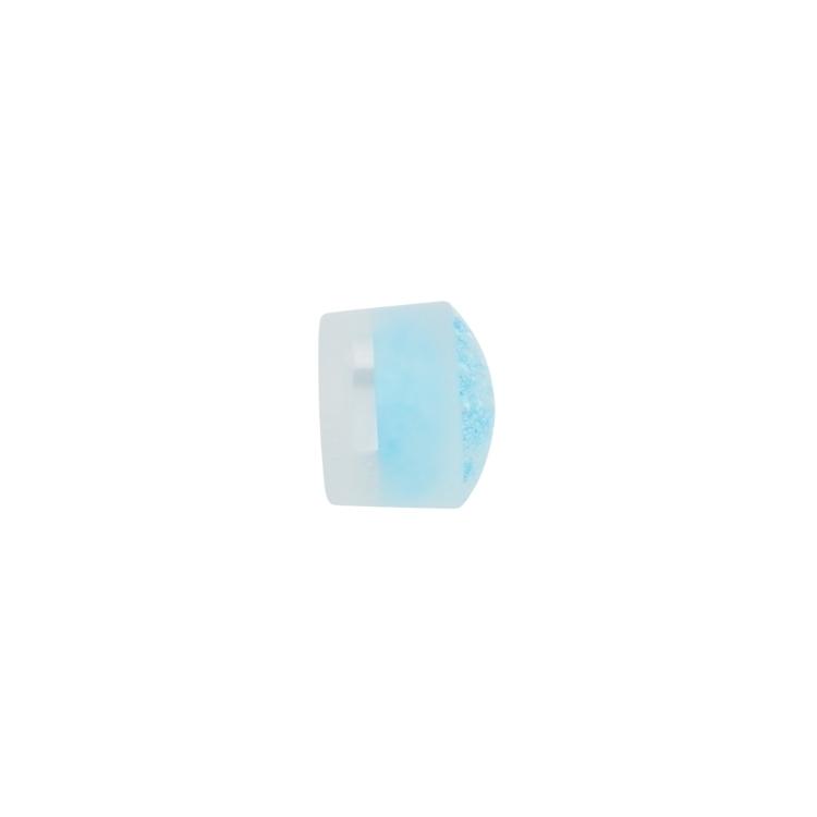曽田伸子 ガラスの帯留め 「青」（3） 四分紐対応 千成堂別注画像