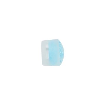曽田伸子 ガラスの帯留め 「青」（3） 四分紐対応 千成堂別注画像