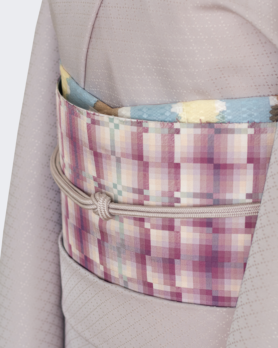 和小物さくら ゆるぎ帯締め 鴇鼠（52）切房 ＜即日発送可＞ の画像