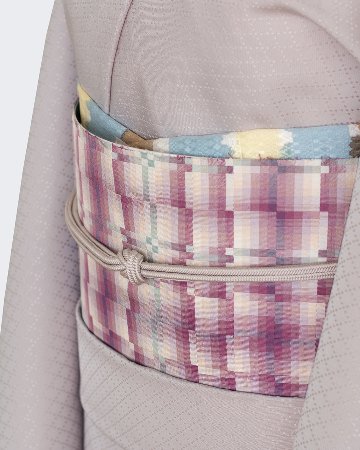 和小物さくら ゆるぎ帯締め 鴇鼠（52）切房 ＜即日発送可＞ の画像