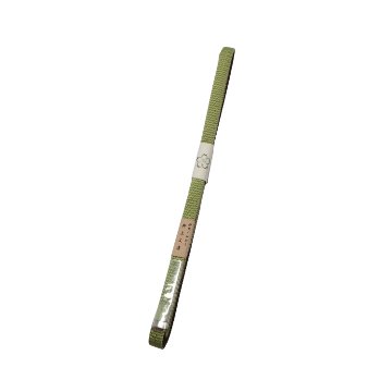 和小物さくら 帯締め 三分紐 昼夜 鶯色と茶い色 ＜即日発送可＞の画像