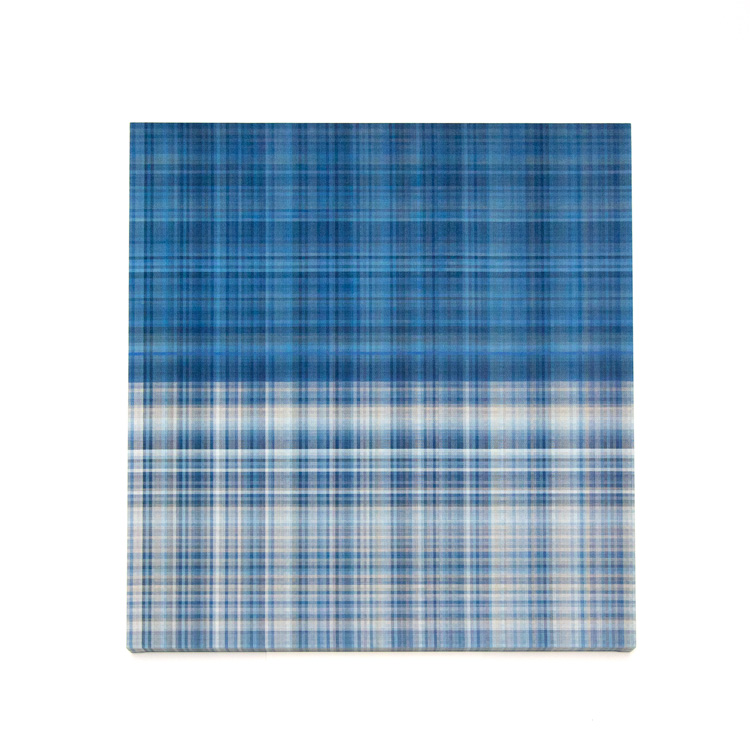 黒田恭章 「青について」 80.3×80.3×2.5(cm) アート作品の画像