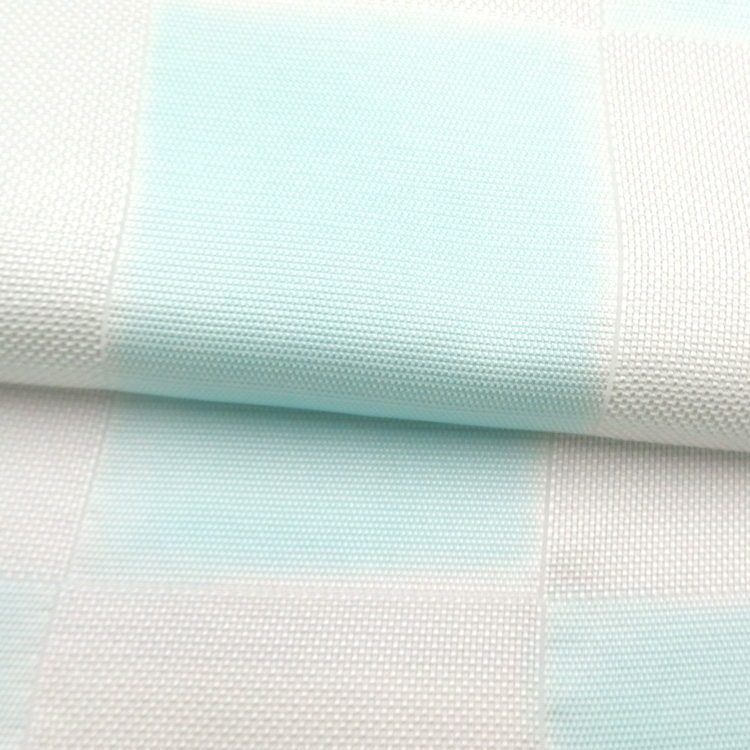 衿秀 紗 夏帯揚げ 白地に水色の市松 ＜即日発送可＞の画像