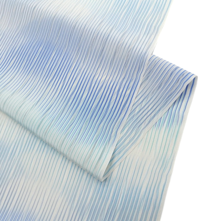 単衣・夏着物明石縮多色経絣5018