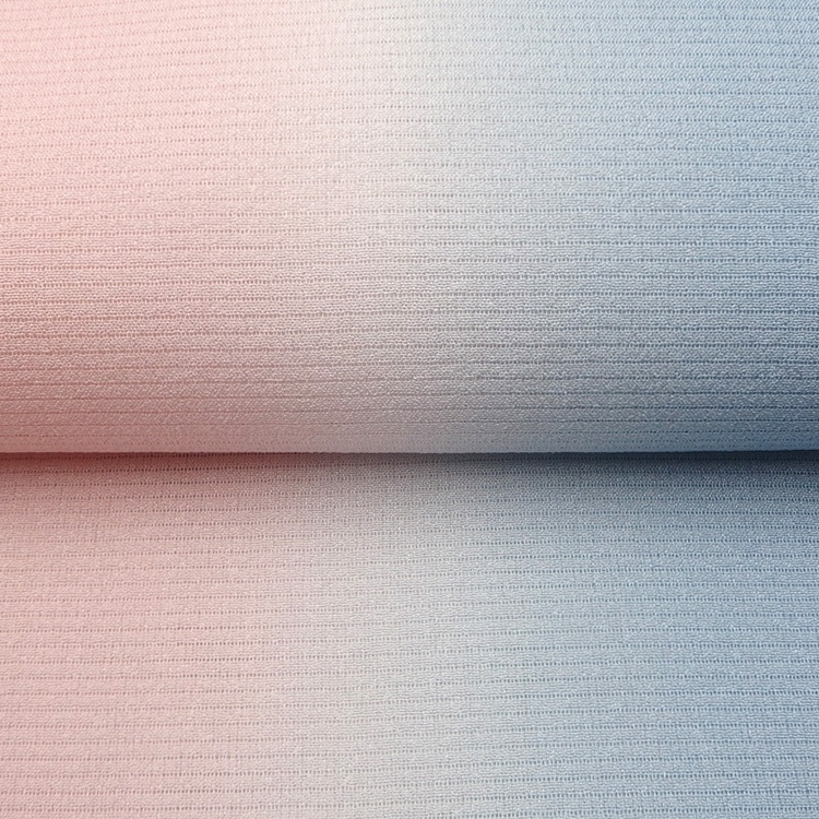 和小物さくら 五本絽立ぼかし 夏帯揚げ 空色と桜色 ＜即日発送可＞の画像