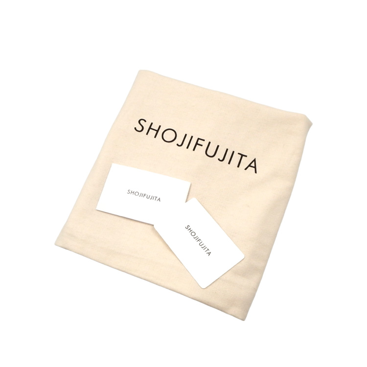 SHOJIFUJITA（ショウジフジタ） 「DANCERTOILE 2 シュリンク/BLACK × 麻/ECRU」 ハンドバッグ画像