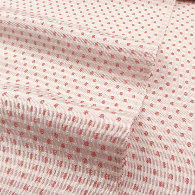 渡敬 帯揚げ 行儀角通し ドット 桃色＜即日発送可＞の画像