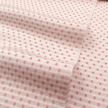渡敬 帯揚げ 行儀角通し ドット 桃色＜即日発送可＞の画像