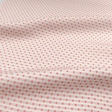 渡敬 帯揚げ 行儀角通し ドット 桃色＜即日発送可＞の画像
