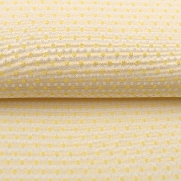 渡敬 帯揚げ 行儀角通し ドット 淡黄＜即日発送可＞の画像