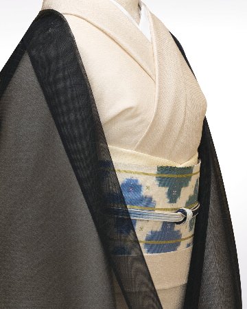 渡敬 帯揚げ 行儀角通し ドット 淡黄＜即日発送可＞の画像