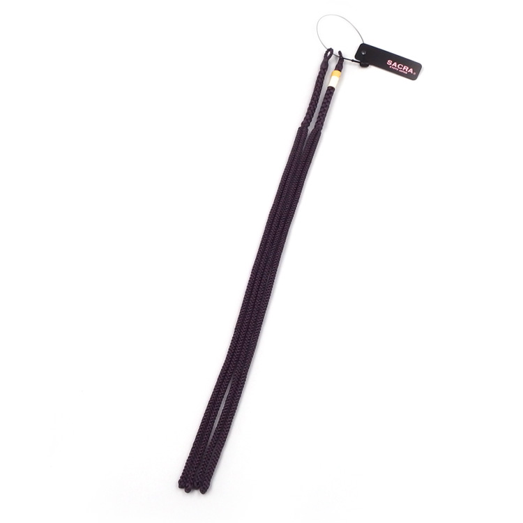 和小物さくら 羽織紐 伊賀手ぐみひも 滅紫＜即日発送可＞の画像