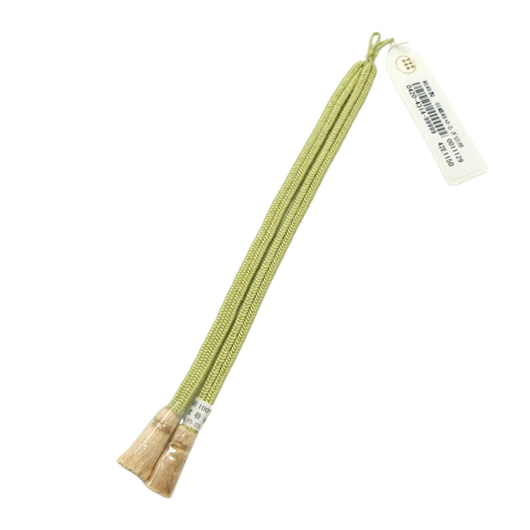 渡敬 羽織紐 ゆるぎ切房 柳色と薄香＜即日発送可＞の画像