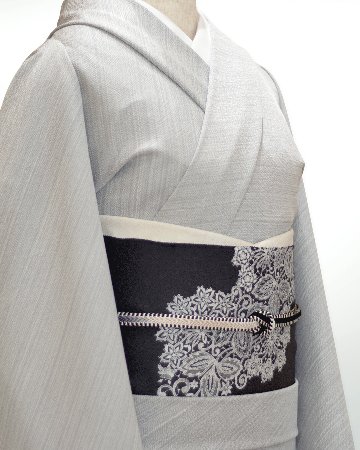 渡敬×青木健太郎商店 帯締め 綾竹耳縞経巻撚房 藍墨と桜鼠と白緑＜即日発送可＞の画像