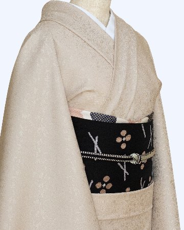 渡敬×青木健太郎商店 帯締め 綾竹耳縞経巻撚房 藍墨と桜鼠と白緑＜即日発送可＞の画像