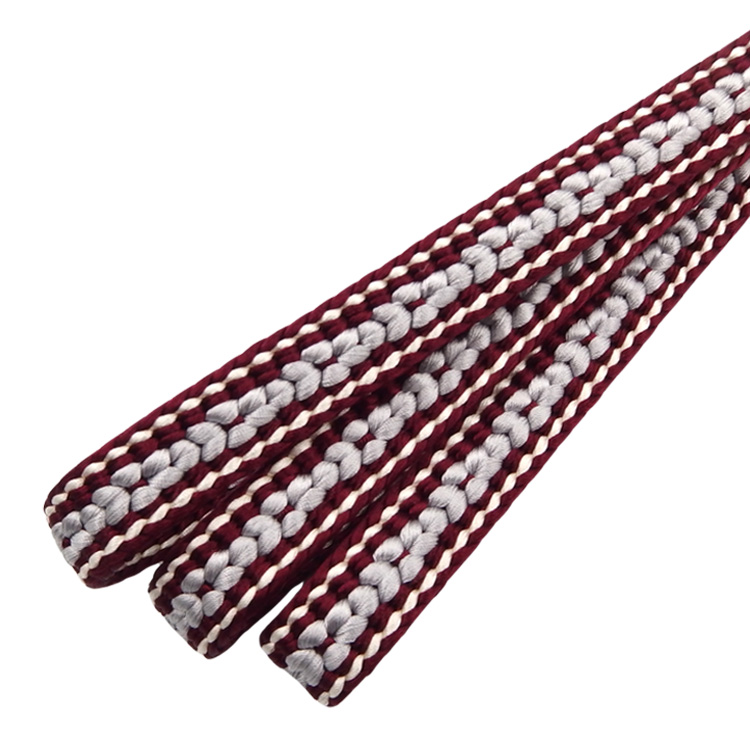 衿秀 帯締め 小桜源氏組 赤銅色に白鼠＜即日発送可＞の画像