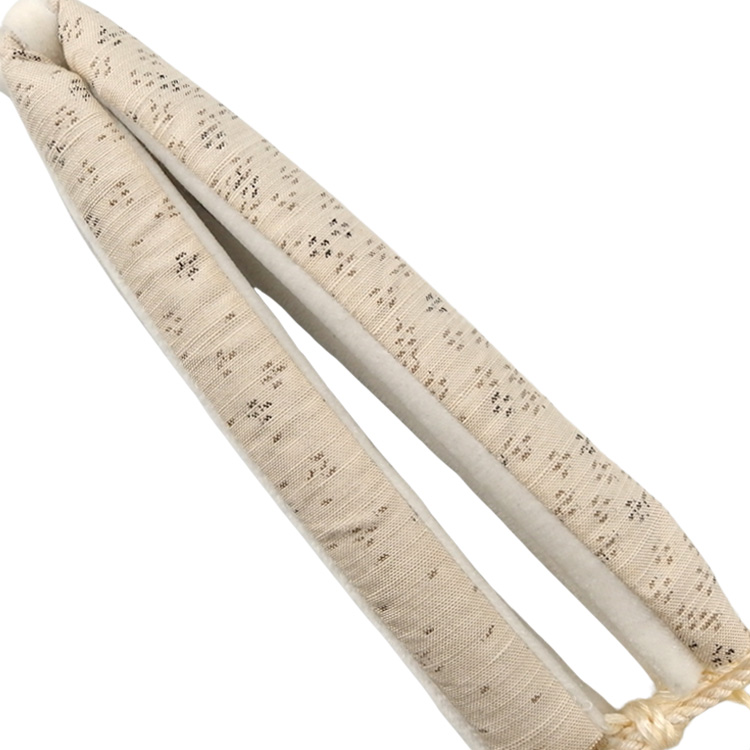 千成堂着物店 「草木染紬の裂」 鼻緒 白梅鼠の画像