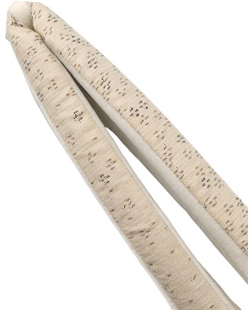 千成堂着物店 「草木染紬の裂」 鼻緒 白梅鼠の画像