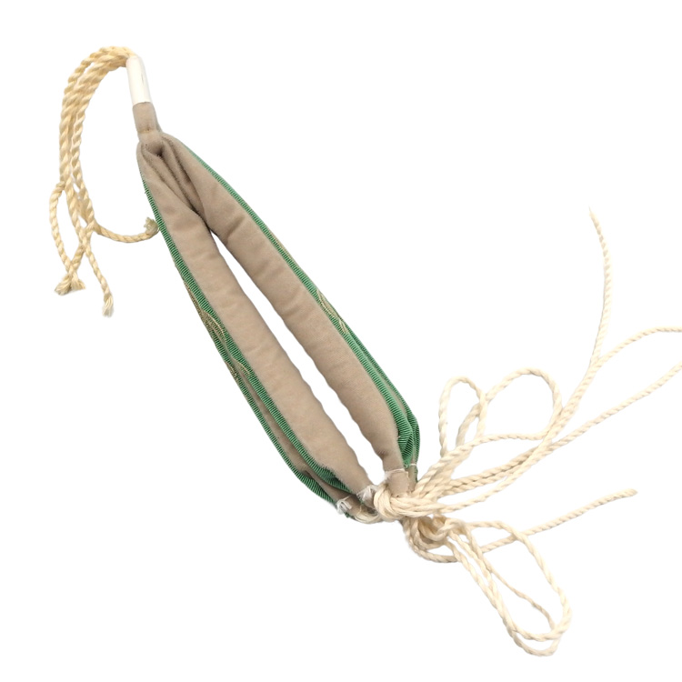 衿秀 鼻緒 水輪刺繍 青磁色の画像