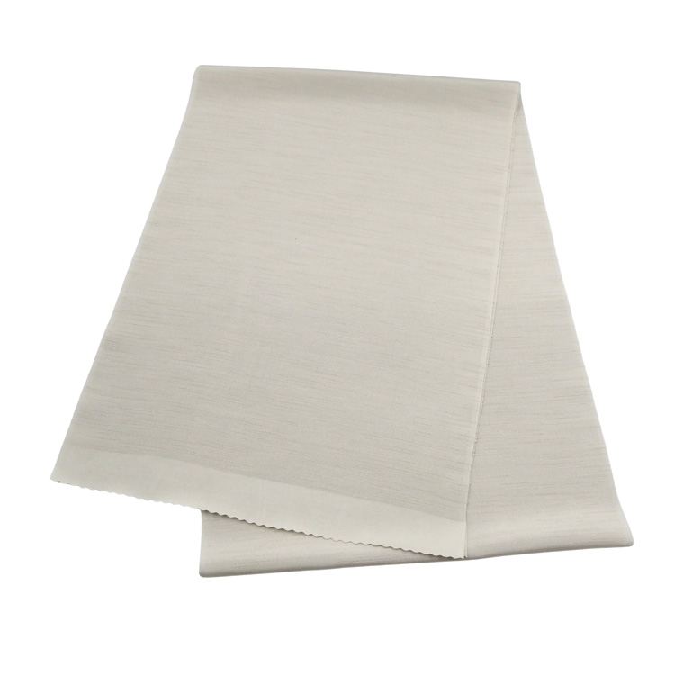 千成堂着物店 一点もの帯揚げ 「灰黄緑 × 紬糸入り」 帯揚げ ＜即日発送可＞ の画像