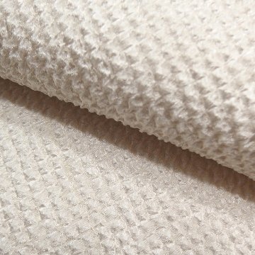 ＜お仕立て代込＞藤娘きぬたや 「総絞りの帯」 九寸名古屋帯 染め帯 練色の画像