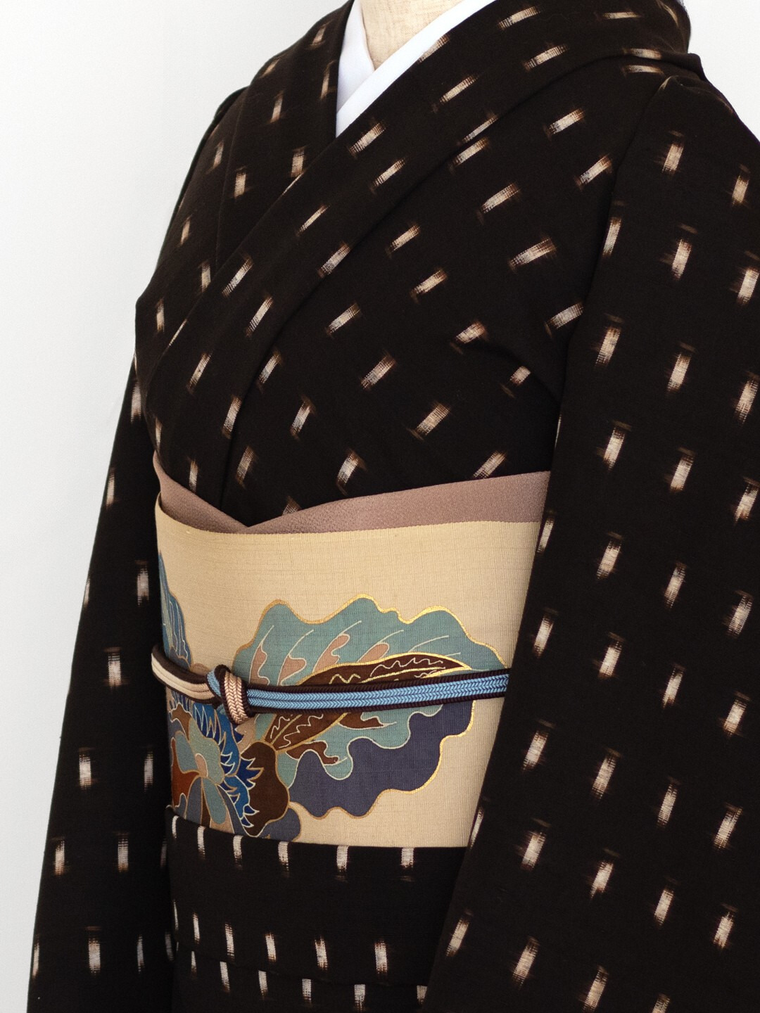 和小物さくら 無地帯揚げ 丹後ちりめん 丁子茶（18）＜即日発送可＞の画像