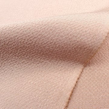 和小物さくら 無地帯揚げ 丹後ちりめん 薄柿 (114)  ＜即日発送可＞の画像
