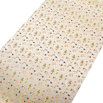 ＜お仕立て代込＞龍村美術織物 「想い出」 袋帯 白銀（光沢のある白地系）の画像