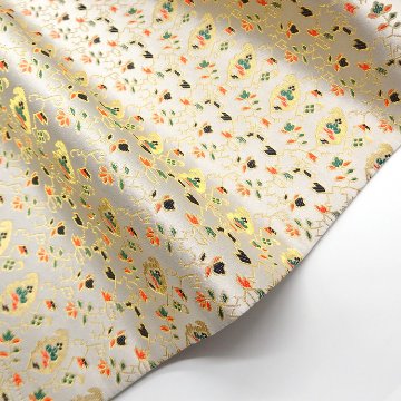 ＜お仕立て代込＞龍村美術織物 「想い出」 袋帯 白銀（光沢のある白地系）の画像