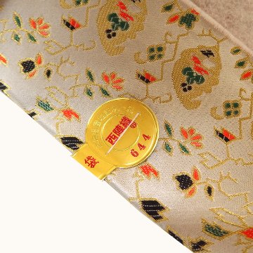 ＜お仕立て代込＞龍村美術織物 「想い出」 袋帯 白銀（光沢のある白地系）の画像