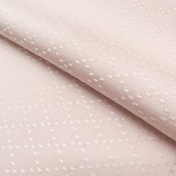 ＜お仕立て代込＞京都丹後の機屋×千成堂着物店 「野蚕白着尺 菱」 灰桜色（奥に青みの灰ピンク系・色無地） の画像