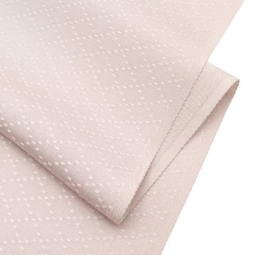 ＜お仕立て代込＞京都丹後の機屋×千成堂着物店 「野蚕白着尺 菱」 灰桜色（奥に青みの灰ピンク系・色無地） の画像