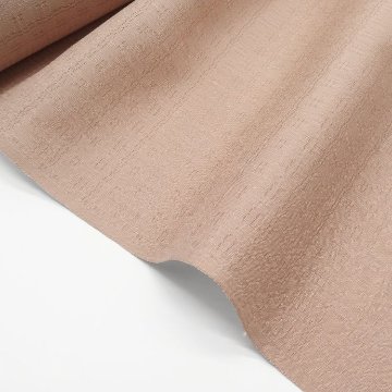 ＜お仕立て代込＞渡豊工房 「夏御召 草木もじり織（さくらんぼの実染）/ 純国産絹糸使用」 着尺 赤白橡色（オレンジがかった灰ピンク系） の画像