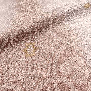 和小物さくら 帯揚げ 防染糸縫取り立涌暈し 鴇浅葱＜即日発送可＞の画像