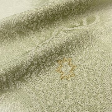 和小物さくら 帯揚げ 防染糸縫取り立涌暈し 柳鼠＜即日発送可＞の画像
