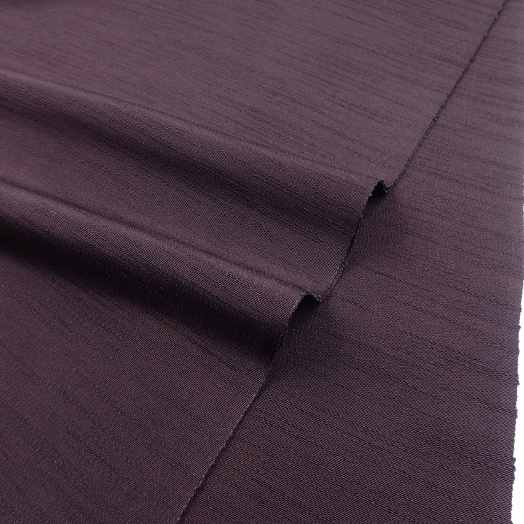 千成堂着物店 一点もの帯揚げ 「黒紅梅 × 紬糸入り」 帯揚げ ＜即日発送可＞ の画像