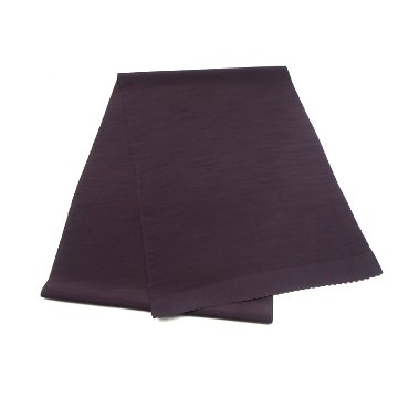 千成堂着物店 一点もの帯揚げ 「黒紅梅 × 紬糸入り」 帯揚げ ＜即日発送可＞ の画像